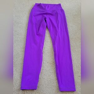 women's size xs purple leggings - no tags